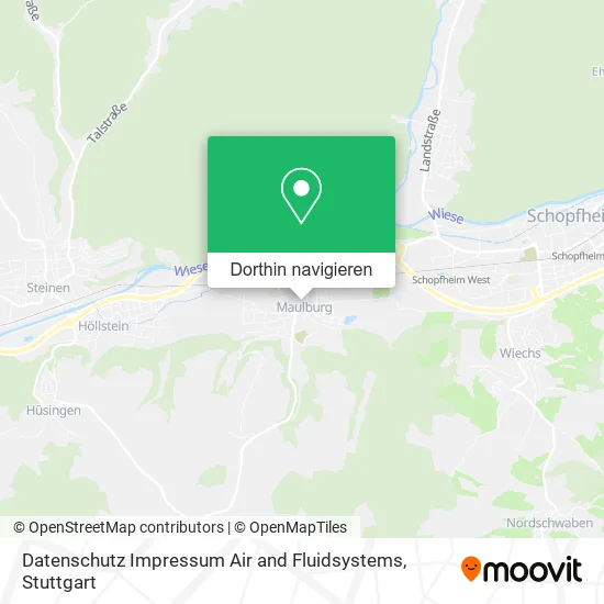 Datenschutz Impressum Air and Fluidsystems Karte