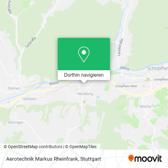 Aerotechnik Markus Rheinfrank Karte