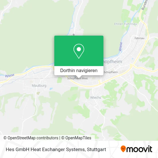 Hes GmbH Heat Exchanger Systems Karte