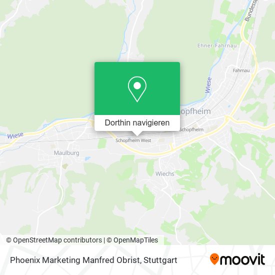 Phoenix Marketing Manfred Obrist Karte