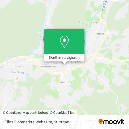Tilos Flohmarkts Webseite Karte