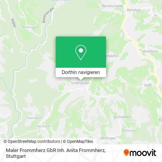 Maler Frommherz GbR Inh. Anita Frommherz Karte