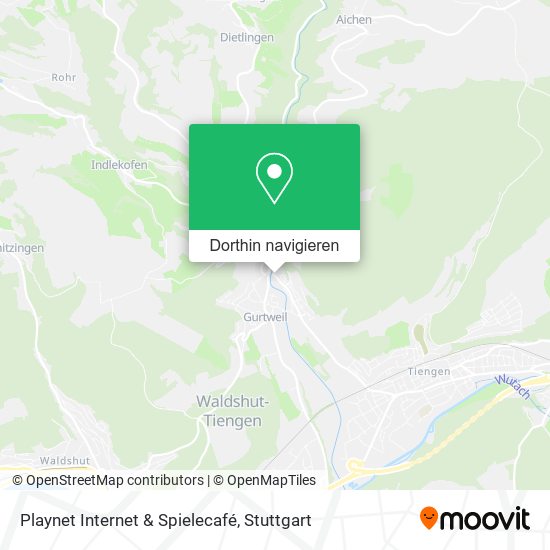 Playnet Internet & Spielecafé Karte