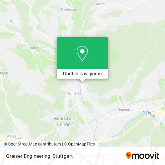 Greiser Engineering Karte