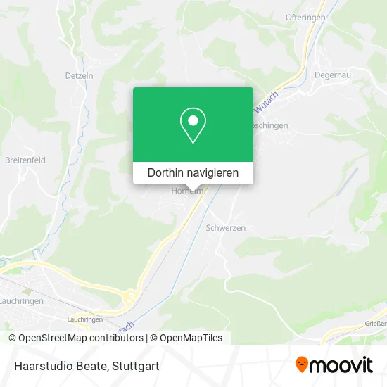 Haarstudio Beate Karte