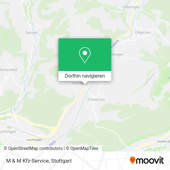 M & M Kfz-Service Karte