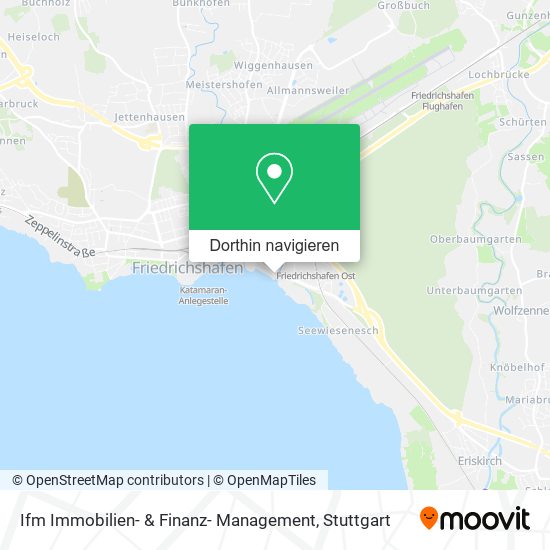 Ifm Immobilien- & Finanz- Management Karte
