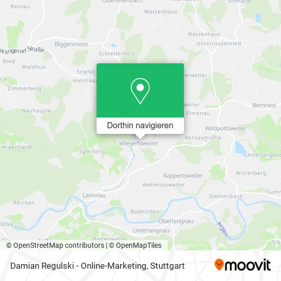 Damian Regulski - Online-Marketing Karte