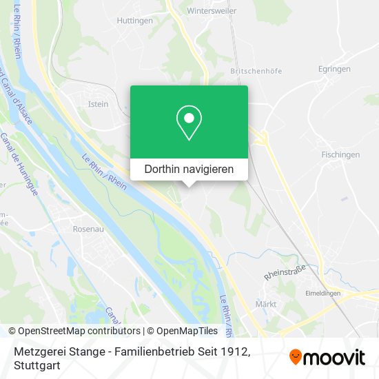 Metzgerei Stange - Familienbetrieb Seit 1912 Karte