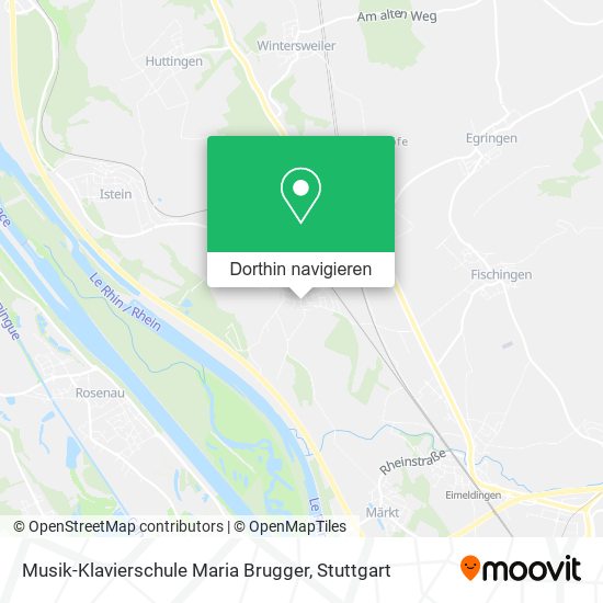 Musik-Klavierschule Maria Brugger Karte