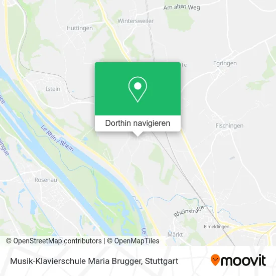 Musik-Klavierschule Maria Brugger Karte