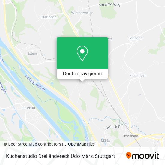 Küchenstudio Dreiländereck Udo März Karte