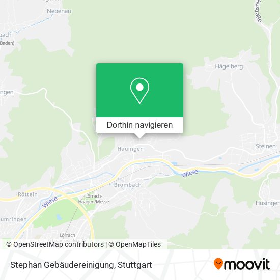 Stephan Gebäudereinigung Karte