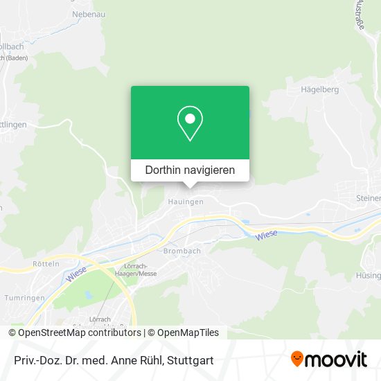 Priv.-Doz. Dr. med. Anne Rühl Karte