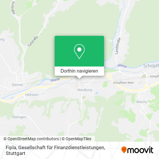 Fipla, Gesellschaft für Finanzdienstleistungen Karte