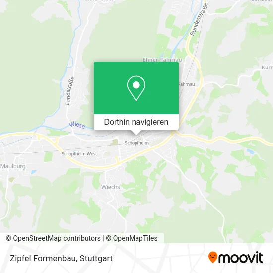 Zipfel Formenbau Karte