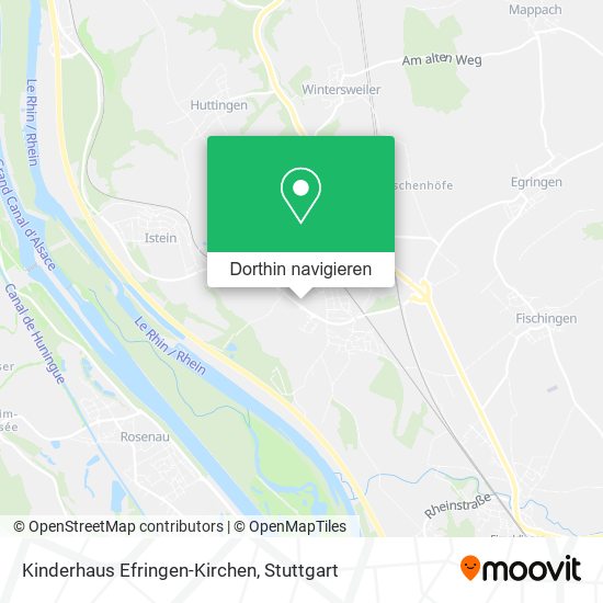 Kinderhaus Efringen-Kirchen Karte