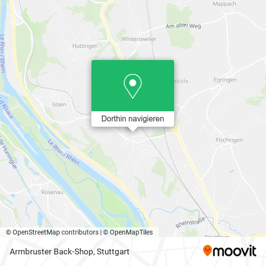 Armbruster Back-Shop Karte