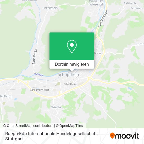 Roepa-Edb Internationale Handelsgesellschaft Karte