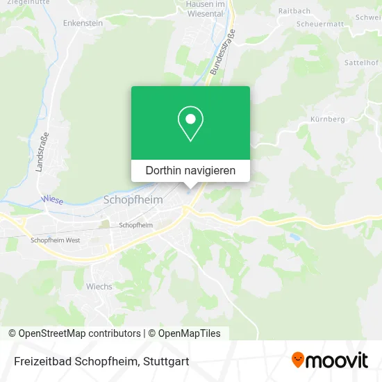 Freizeitbad Schopfheim Karte