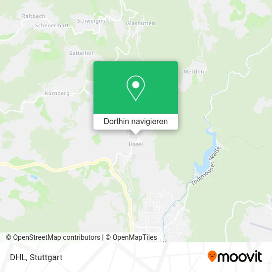 DHL Karte