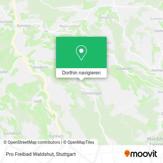 Pro Freibad Waldshut Karte