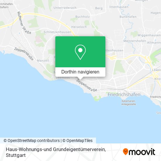 Haus-Wohnungs-und Grundeigentümerverein Karte