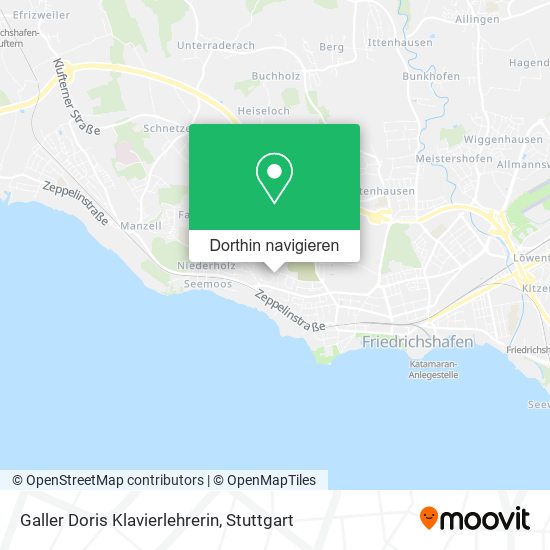 Galler Doris Klavierlehrerin Karte