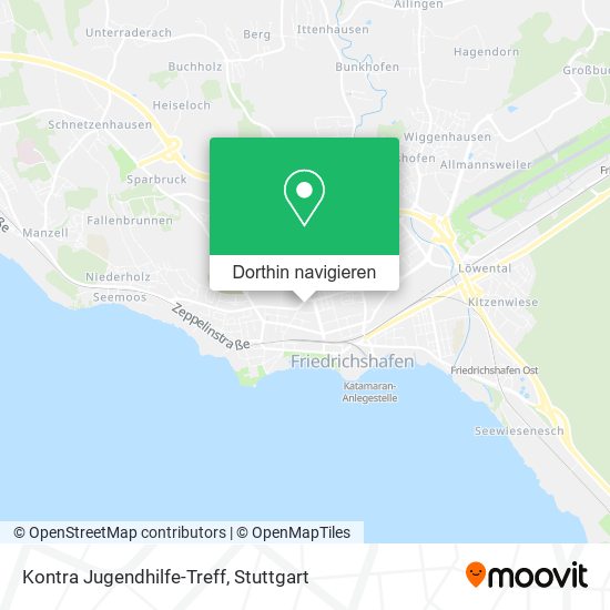 Kontra Jugendhilfe-Treff Karte