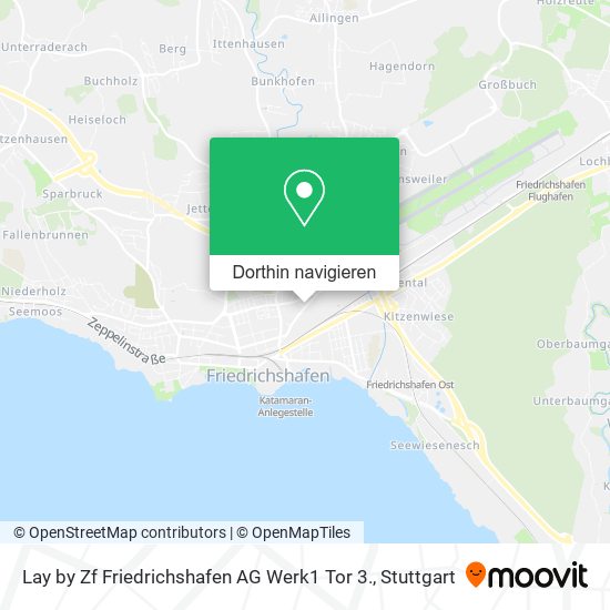 Lay by Zf Friedrichshafen AG Werk1 Tor 3. Karte