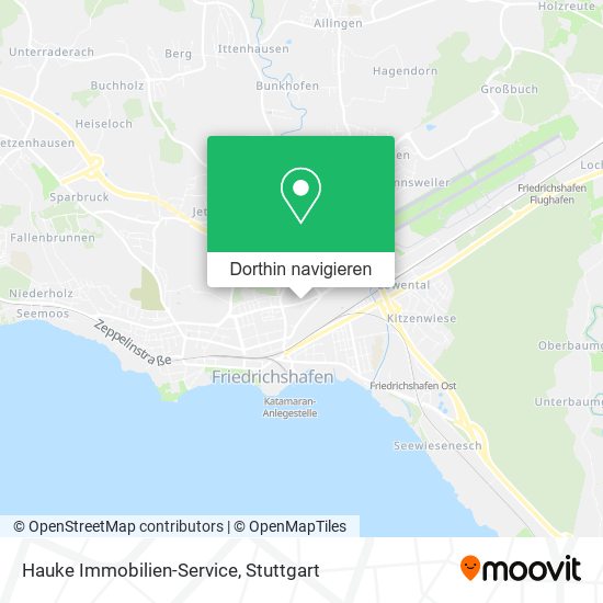 Hauke Immobilien-Service Karte