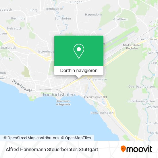 Alfred Hannemann Steuerberater Karte
