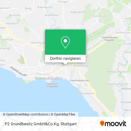 P2 Grundbesitz GmbH&Co.Kg Karte
