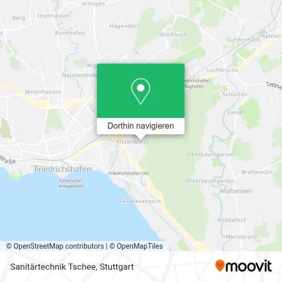 Sanitärtechnik Tschee Karte