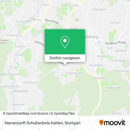 Narrenzunft Schußenbole Kehlen Karte