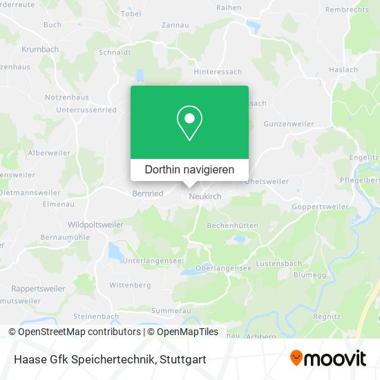 Haase Gfk Speichertechnik Karte