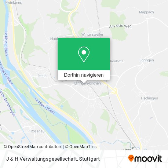 J & H Verwaltungsgesellschaft Karte
