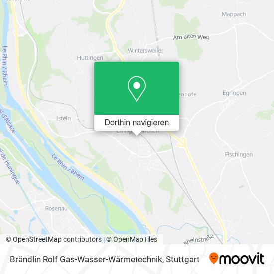 Brändlin Rolf Gas-Wasser-Wärmetechnik Karte