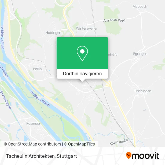 Tscheulin Architekten Karte