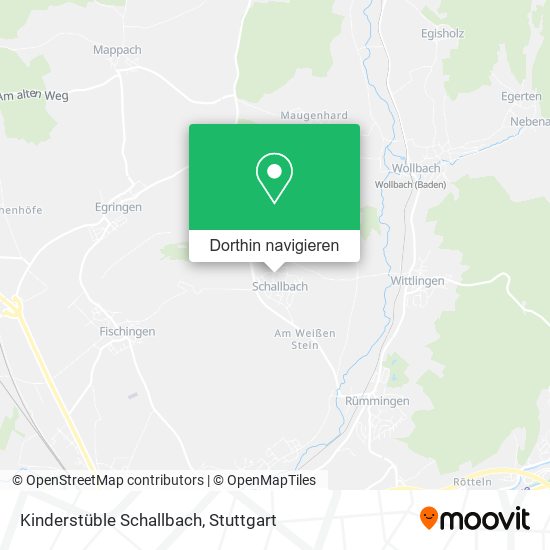 Kinderstüble Schallbach Karte