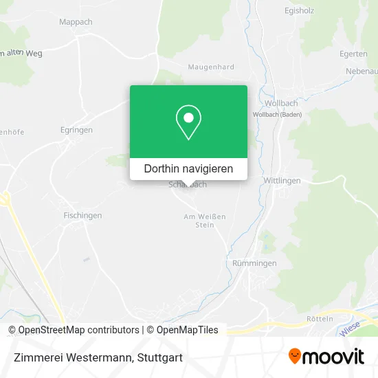 Zimmerei Westermann Karte