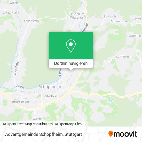Adventgemeinde Schopfheim Karte
