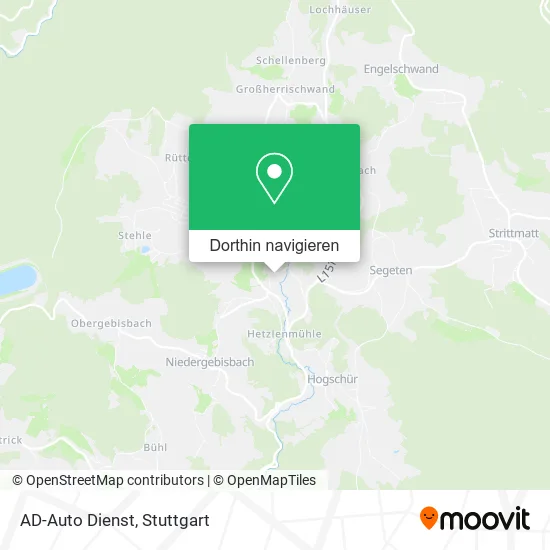 AD-Auto Dienst Karte