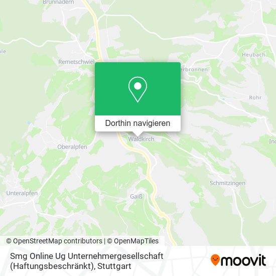 Smg Online Ug Unternehmergesellschaft (Haftungsbeschränkt) Karte