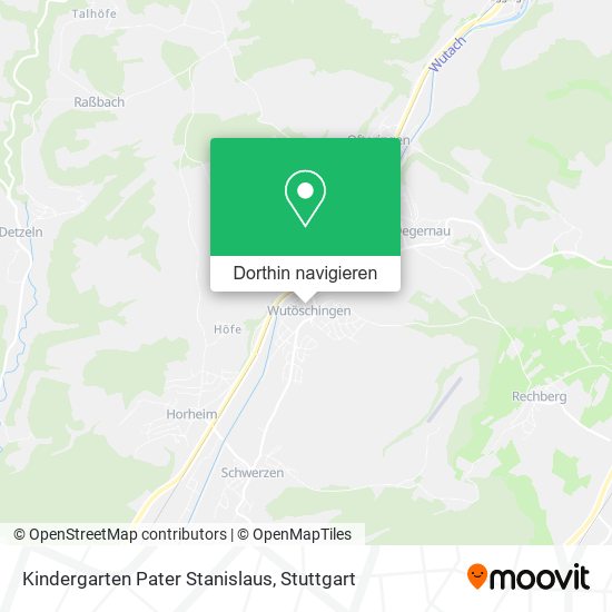 Kindergarten Pater Stanislaus Karte