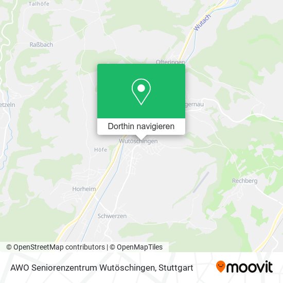 AWO Seniorenzentrum Wutöschingen Karte