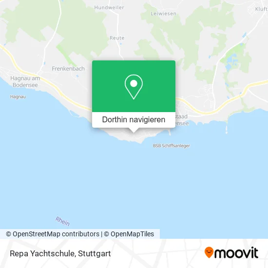 Repa Yachtschule Karte