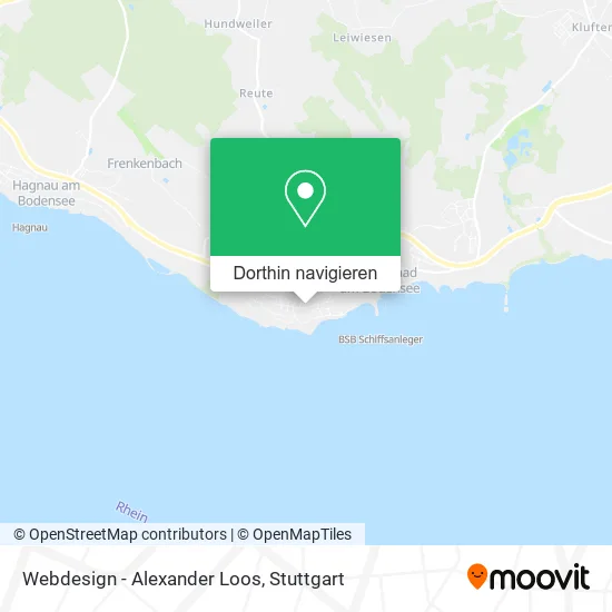 Webdesign - Alexander Loos Karte