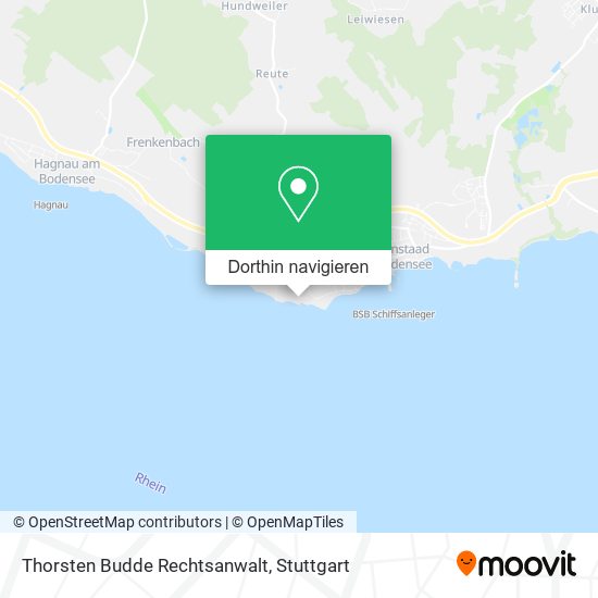Thorsten Budde Rechtsanwalt Karte