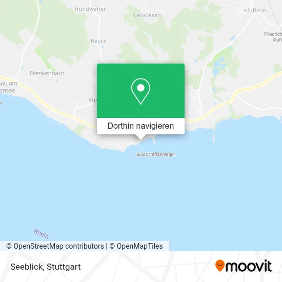 Seeblick Karte